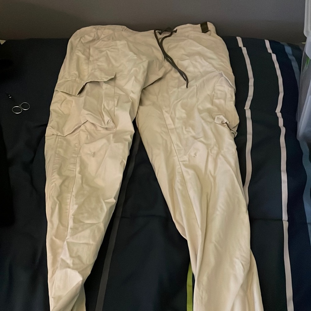 Tan cargo pants